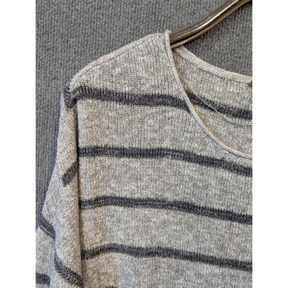 Free People Sweater Womens XS Oversized Tunic Pullover Striped Casual Minimalist - Picture 2 of 11